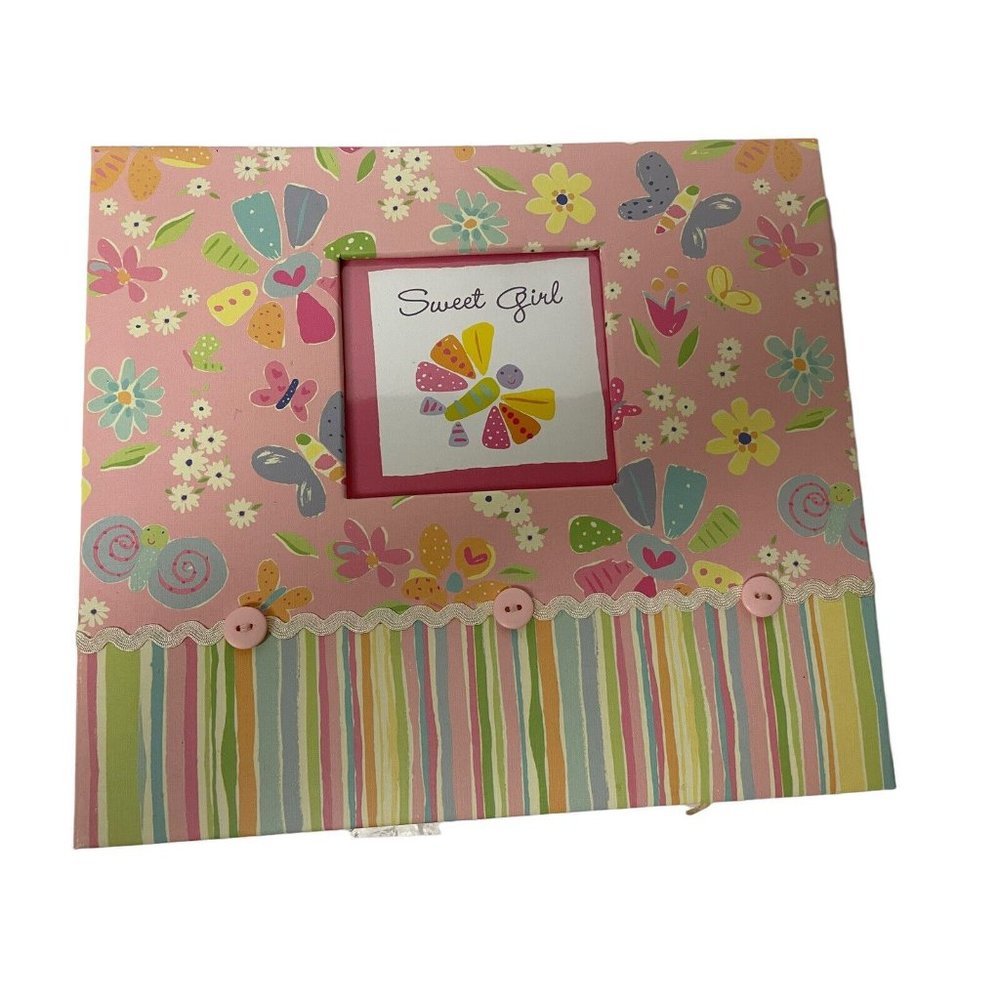 Ladybug Lullaby Photo Album Set - Baby Girl‎ 2pc Set